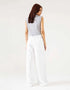 WIDE LEG PANAMA TROUSER